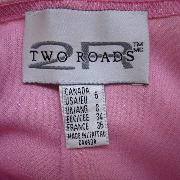 Two Roads - Sparkled Pink 90's Top - Picture 6 of 7